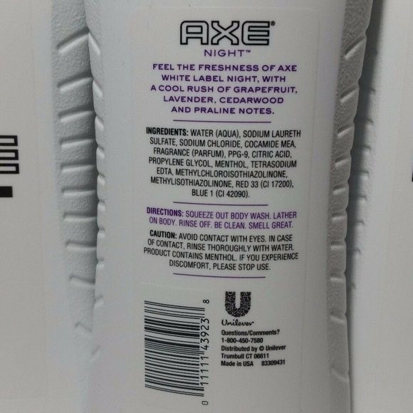 3 AXE White Label Body Wash for Men Night - Picture 5 of 9